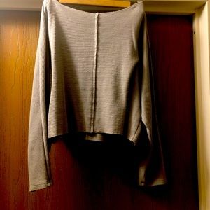Hang off the shoulder sweater